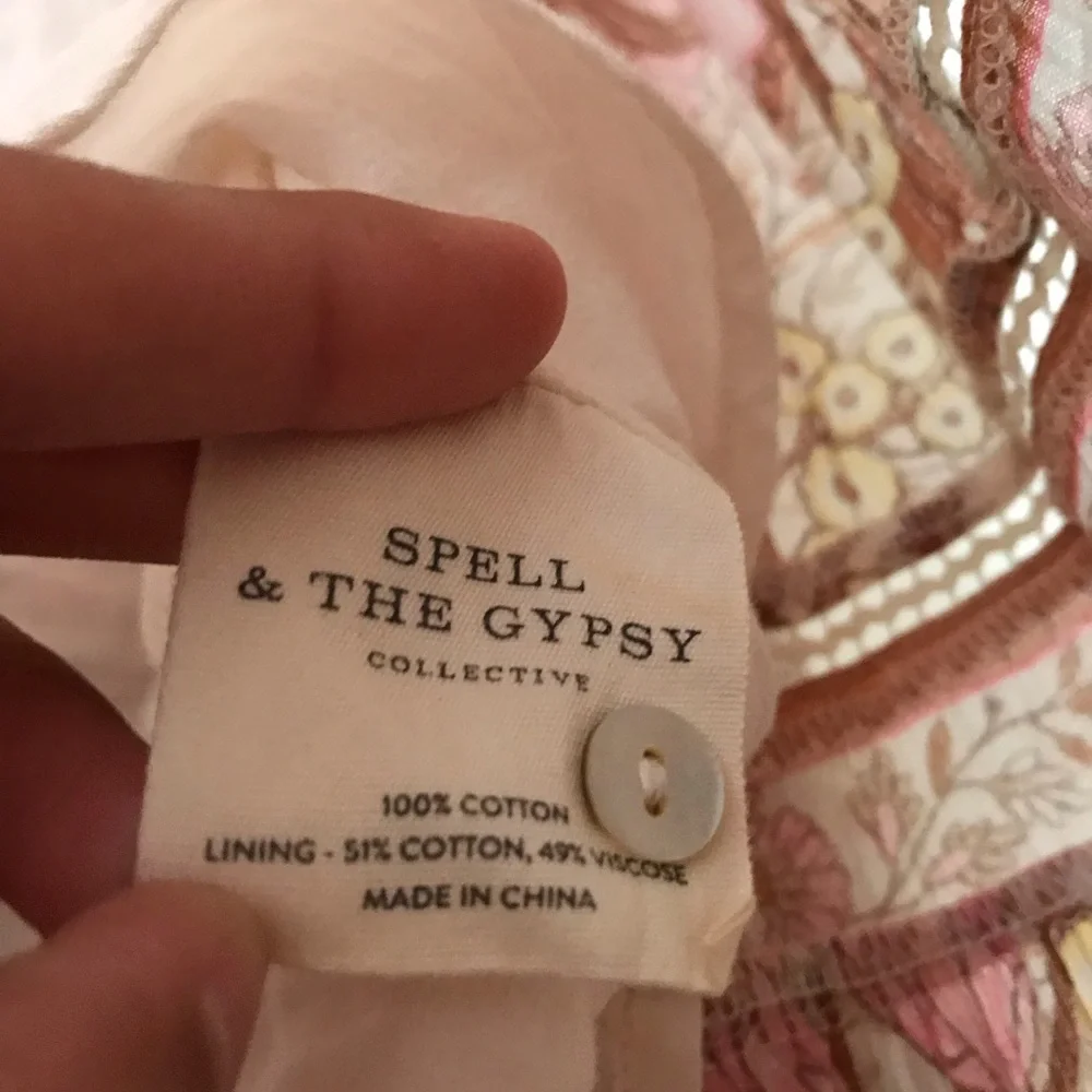 Spell & The Gypsy Collective Maxi Sundress Cream - Picture 14 of 16